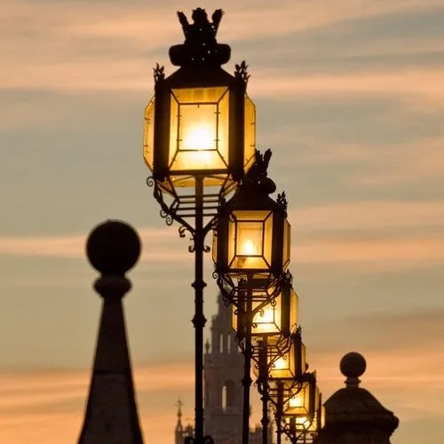 Power Antique Modern European Lamp Decorative Waterproof Street Poles Garden Solar Led Outdoor Light