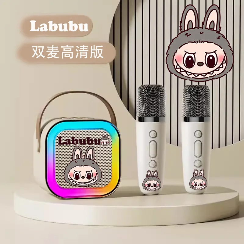 LINDA Kids Labubu набор для караоке мини-колонки уличный музыкальный плеер портативный караоке-динамик