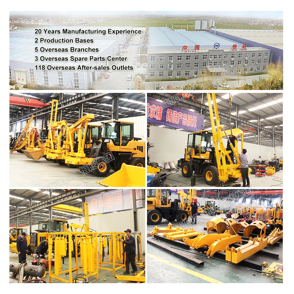 High Quality diesel Powered Fence Pile Driver Handheld Guardrail petrol Post Driver