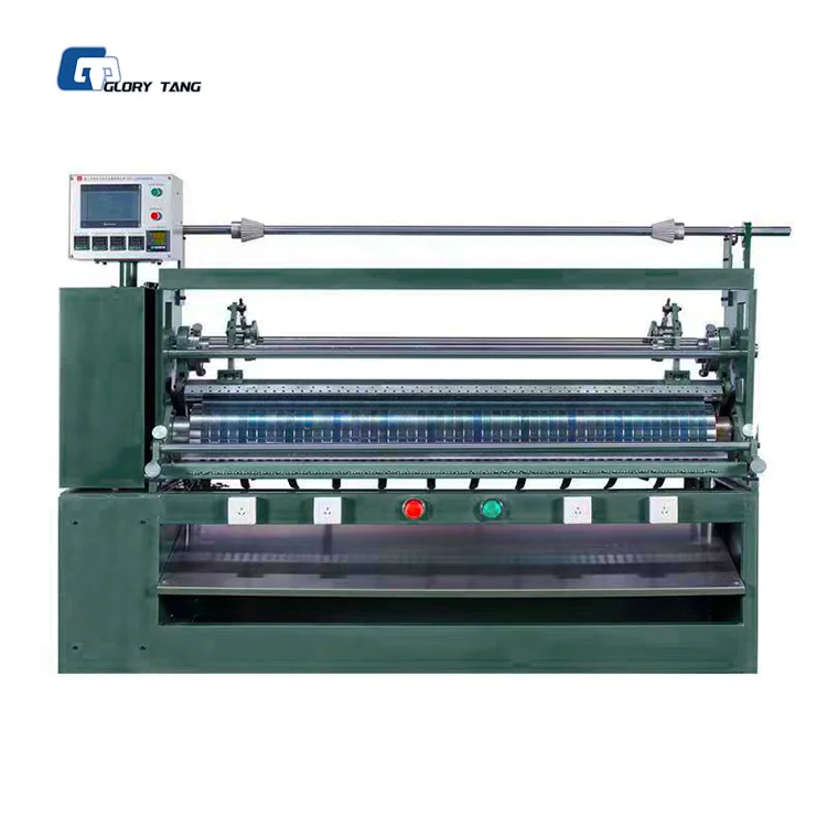 High speed High automatic High efficiency pleating machine for textile and other industries for sale