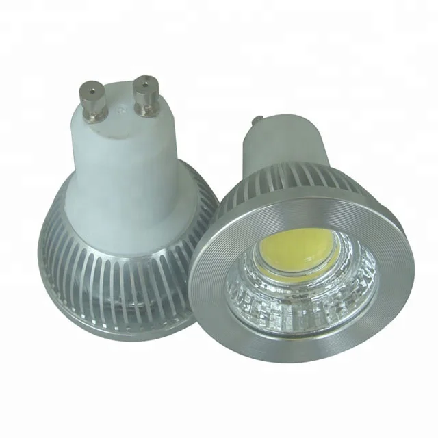 Sky factory 2 years warranty led spotlight cob 5w  gu10 mr16 85-265v 12v dimmable 110V 230V 6500K 4000K 3000K led spotlight