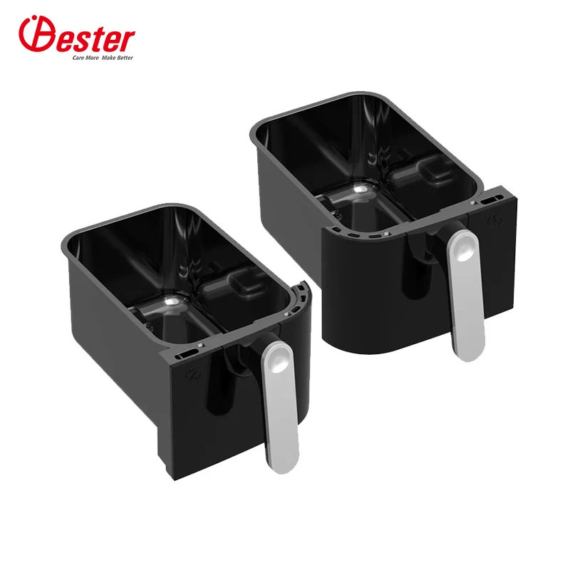 2-basket electric air fryer double tank electric fryer 9L kitchen appliances toaster electric air fryer