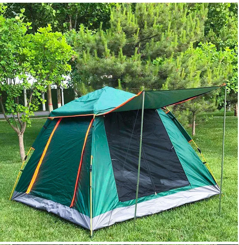 four seasons outdoor camping tent hiking instant pop up 1-2 person beach tent
