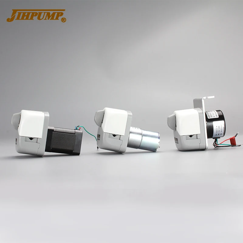 JIHPUMP Small 3 or 6 Rotors 24V 220V Peristaltic Pump with Stepper Motor DC Motor for Medical Reagent Filling