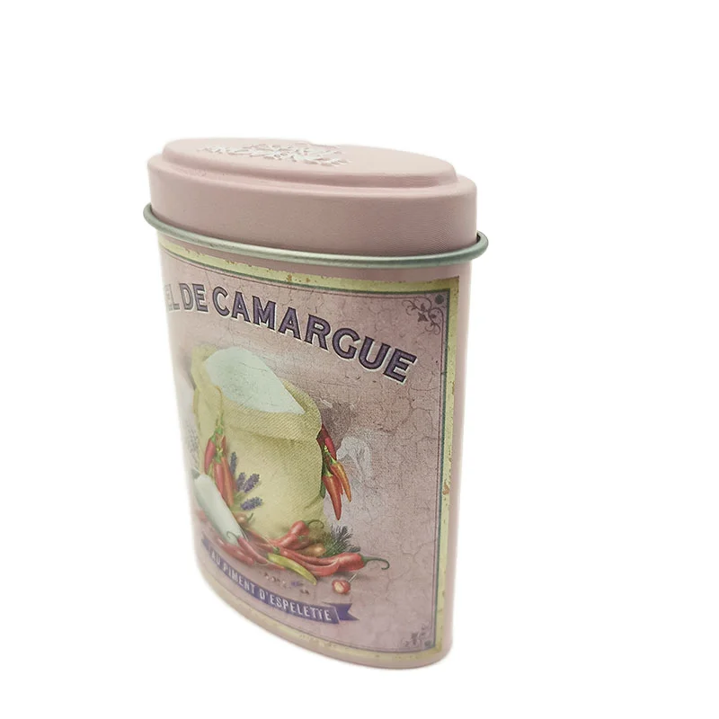 Custom relish tinplate  can Gum can Oval tin can