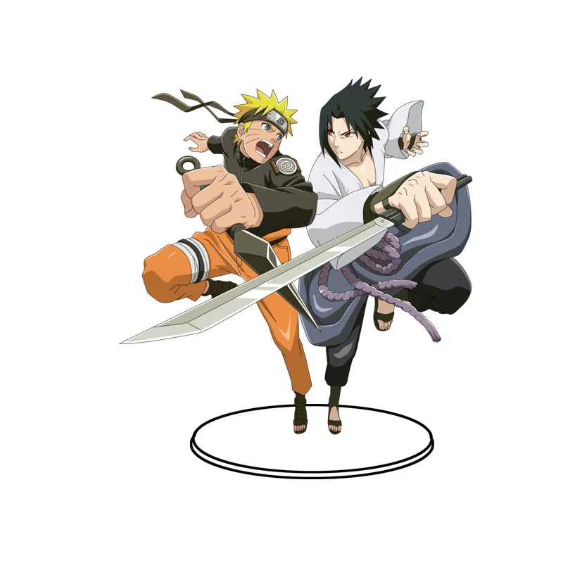 Anime Cosplay Ninja Sasuke Kakashi Gaara Character Desktop Decoration Acrylic Standee