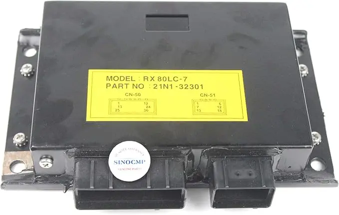 Запчасти для экскаватора Hyundai ECU 21M6-32371/01 контроллер запасных частей компьютерный блок RX80LC-7 панели управления в сборе с программой