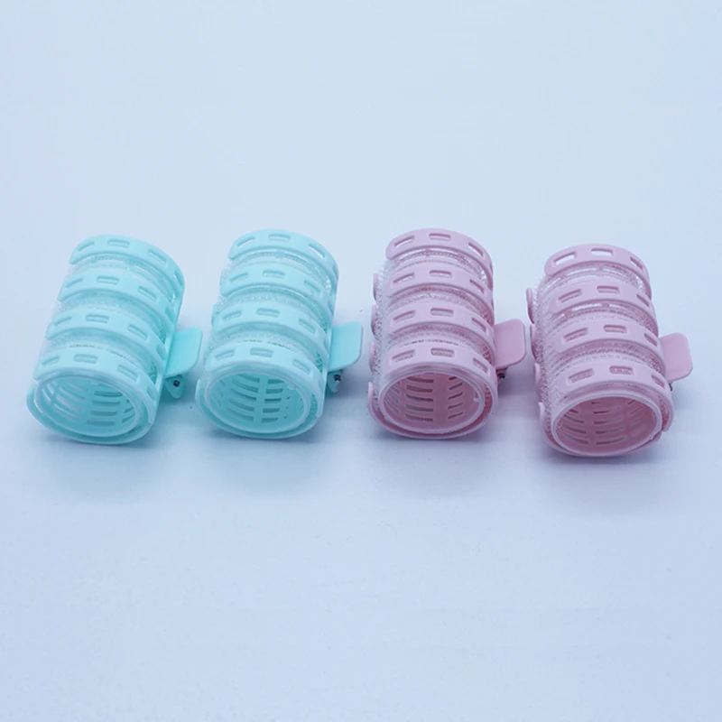 Clamps Styling Roller thermo-ceramic hair rollers telescopic roller hair sticking device plastic heat free hair curler