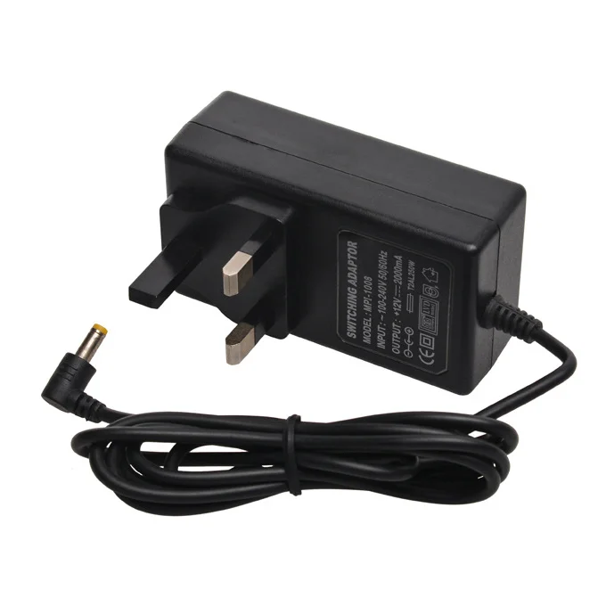 Quality Wall Mount Charger 24W 12V 2A Power Adapter