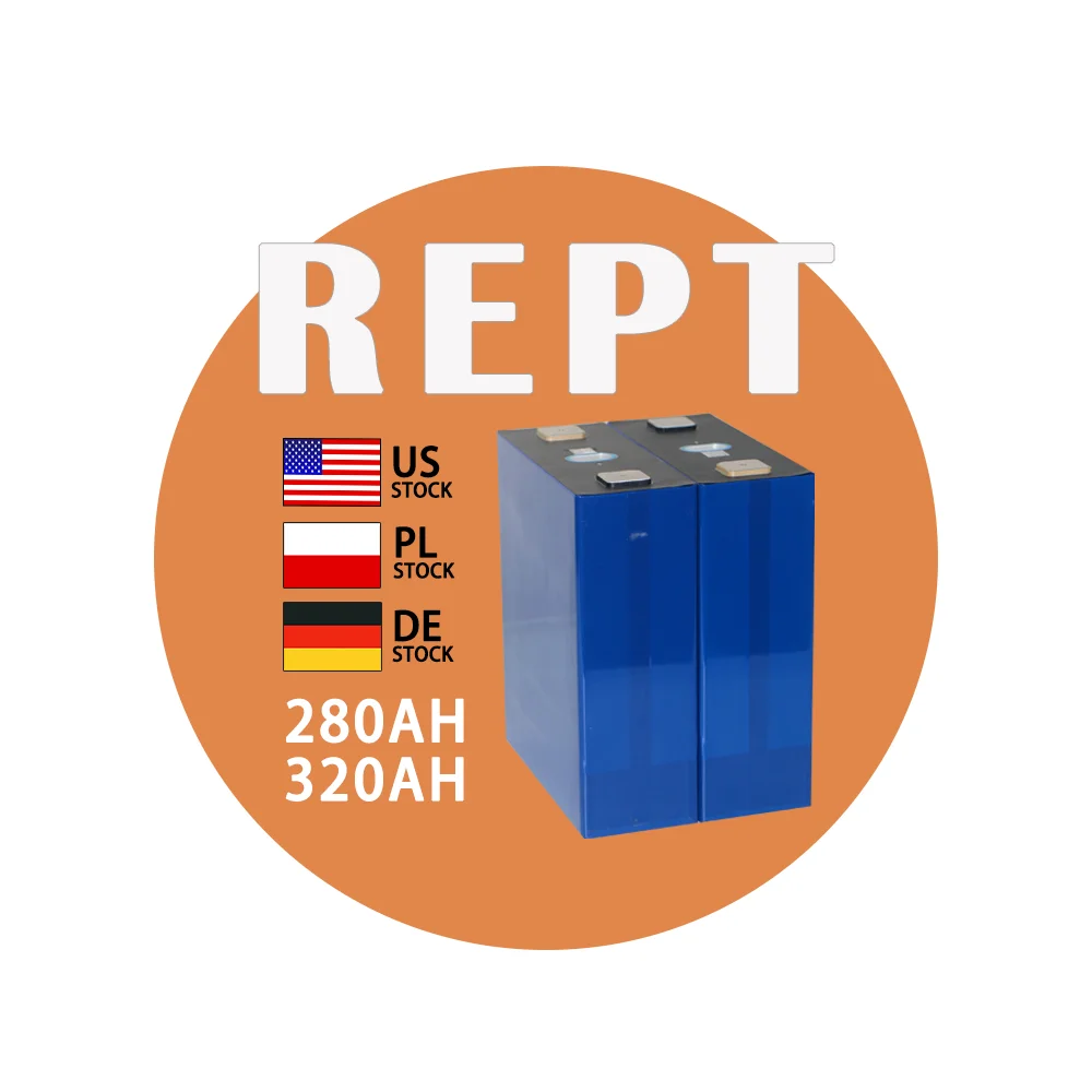 YIXIANG EU stock Fast delivery 8000 cycles REPT Prismatic 314Ah 330ah LiFePO4 3.2V 280ah grade A battery lifepo4 cell