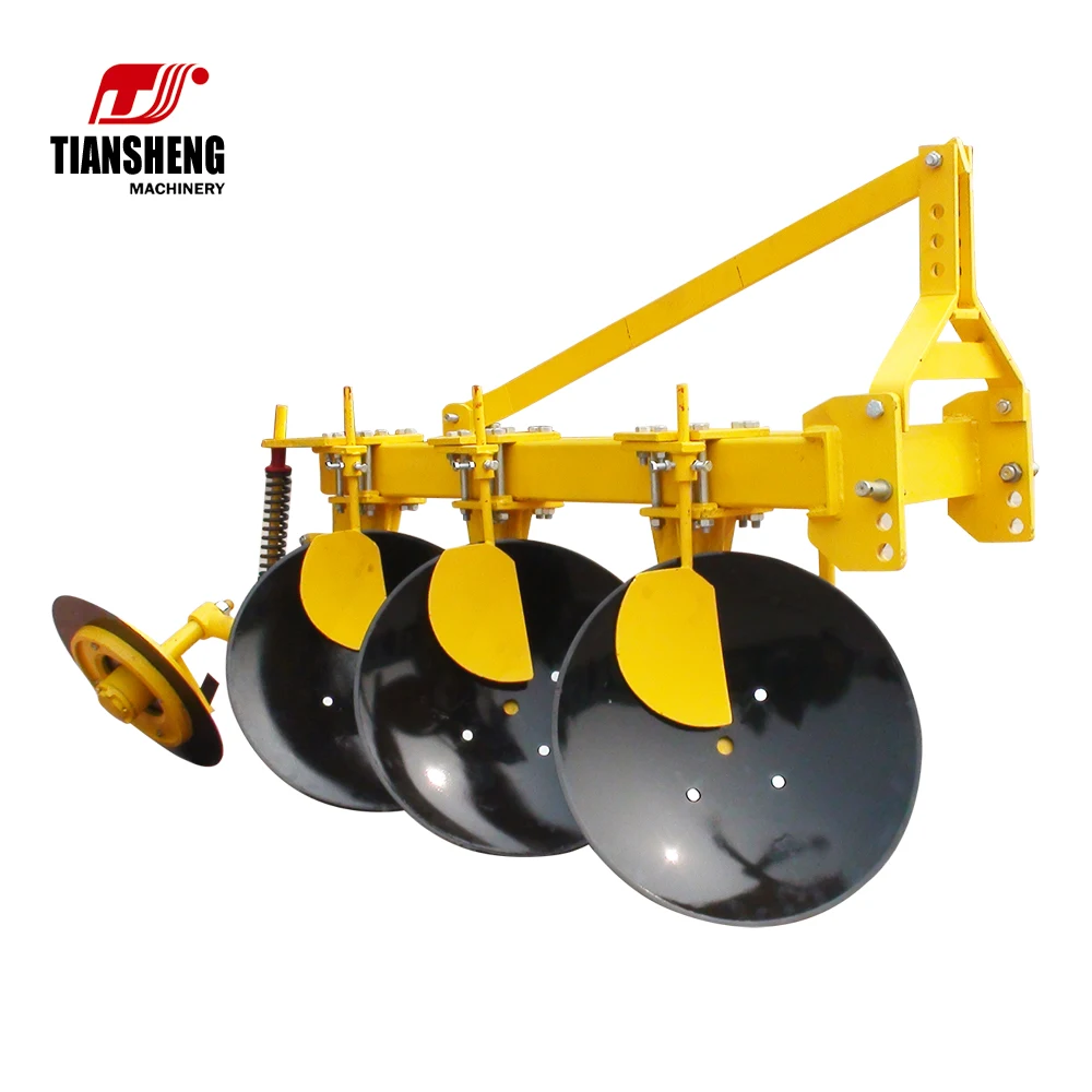 TIANSHENG Small tractor plow hot used three disc plough price