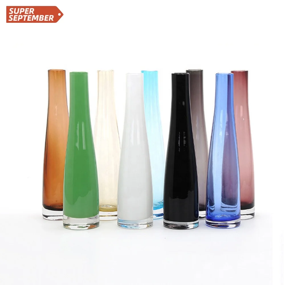Оптовая продажа OEM, аксессуары для домашнего декора, стеклянные вазы с цветами, высокие свадебные центральные части