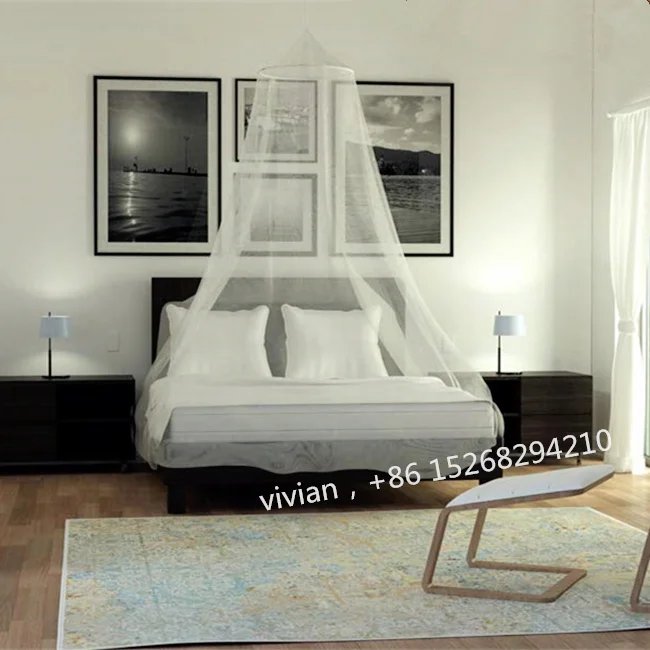 Wholesale Baby Kids Girls Dome Circle Bed Canopy Double Bed Mosquito Nets Most popular  Indoor Game House Pink king white