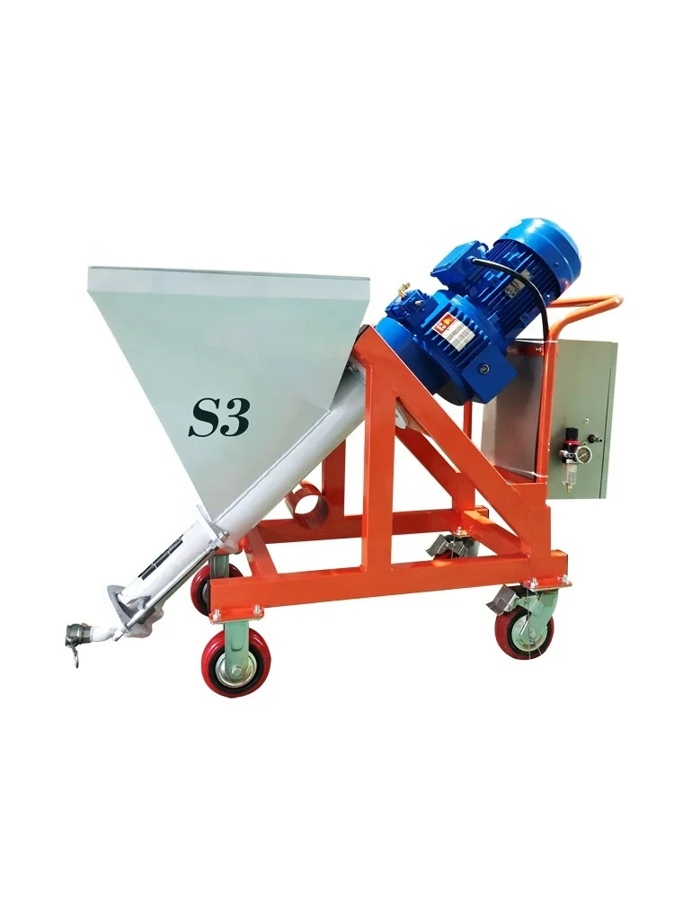 Concrete Mortar Spraying Machine Multi-functional Cement Mortar Sprayer With Concrete Mixer
