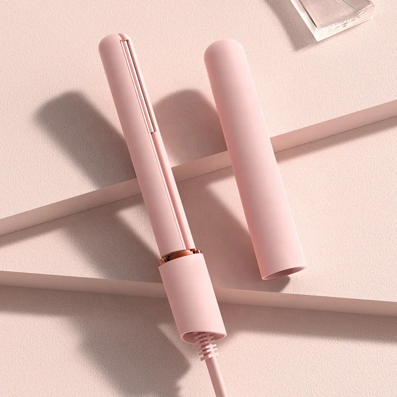 New mini  splint straight hair curling dual-use device for women Straight plate clip bangs curling stick small