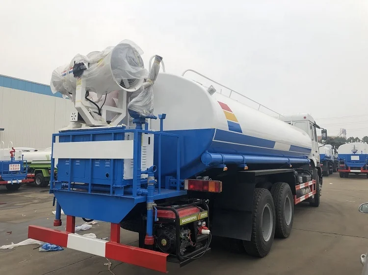 
High efficiency and large capacity dust suppressor Spray fog truck anti-dust truck 