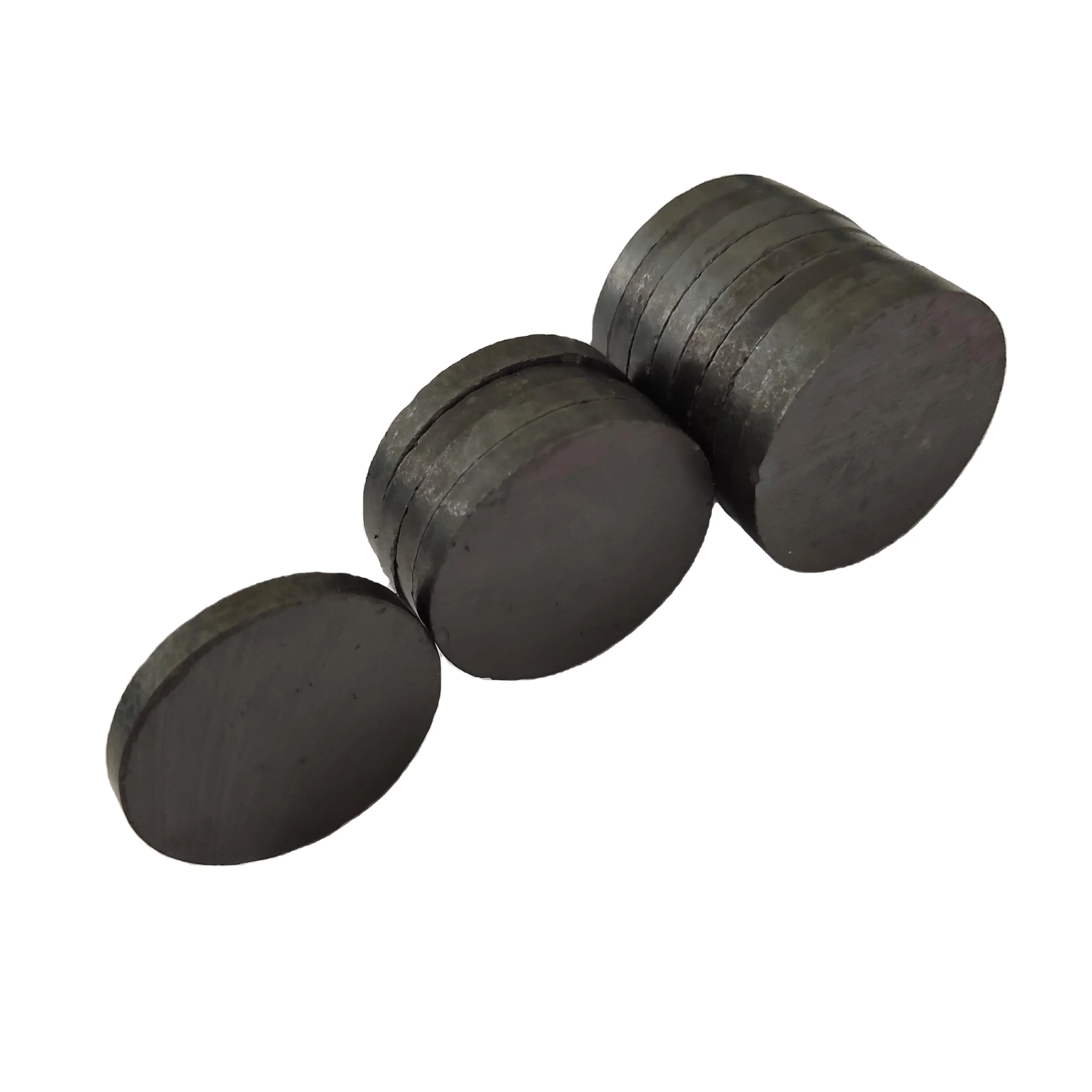 Custom disc magnets 20x3 Y30 super strong permanent ferrite magnet disc Barium ferrite magnet for sale