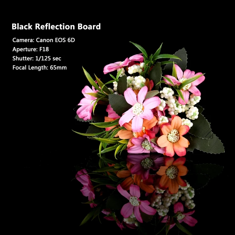 Wholesale Price PULUZ 40cm Photography Acrylic Reflective Display Table Background Board photo studio accessories