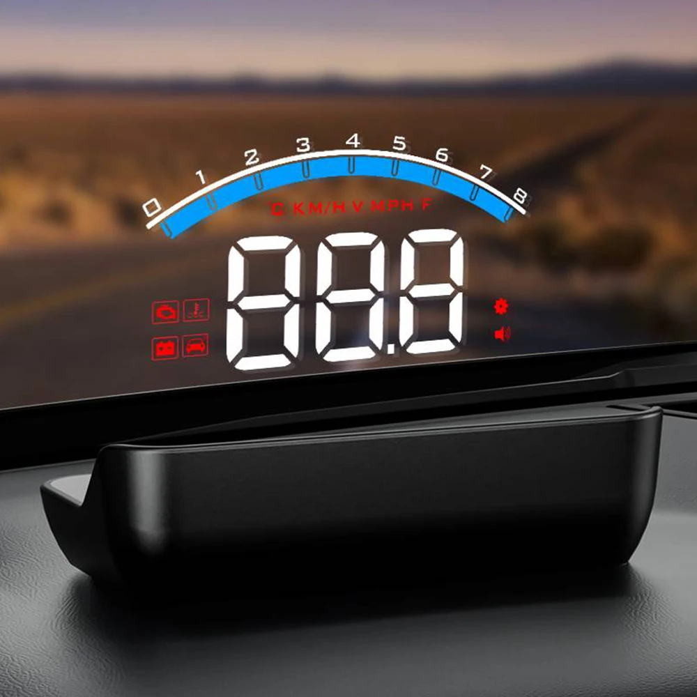 2023 WiiYii OBD2 HUD Display auto electronic car speed head up display M6s auto electronic