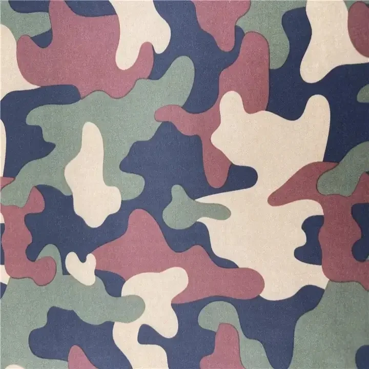 190t Polyester Taffeta Camouflage Fabric Taffeta Fabric 190t Fabric with Silver Coated
