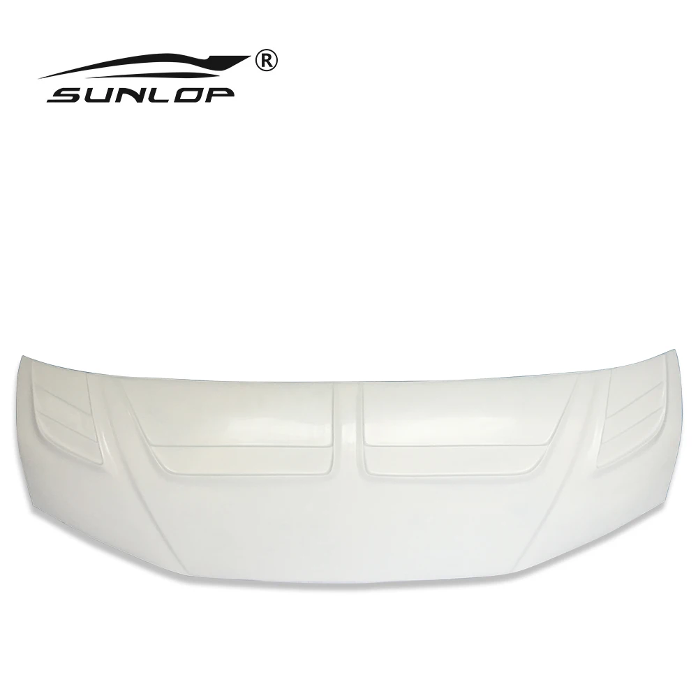 SUNLOP HIACE VAN PARTS #001205 FIBER GLASS MODIFIED HOOD LOWROOF NARROW BODY FOR COMMUTER 2005-2009 2010-2013 2014-2018