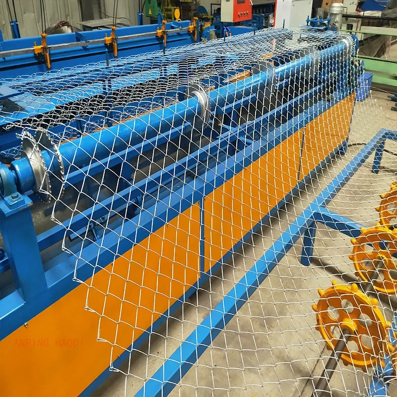 Factory Stock Low Price Mitsubishi Plc Full Automatically Chain Link Fence Machine