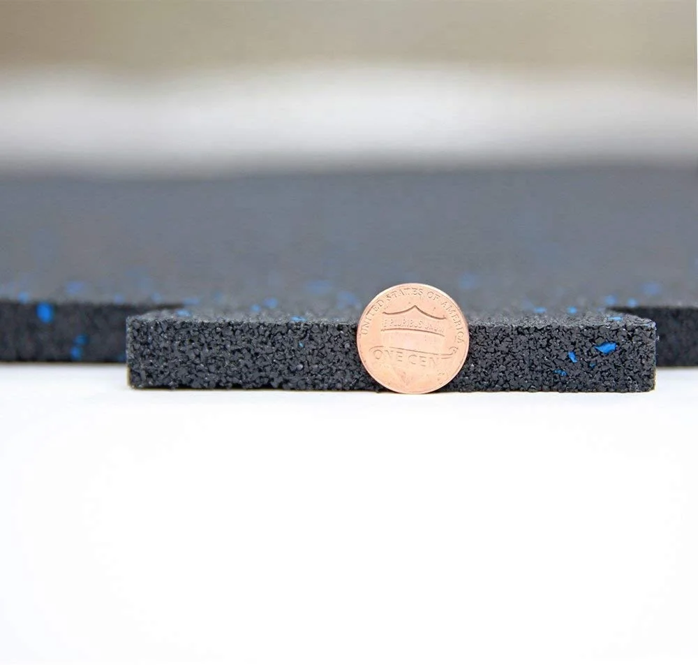 Durable Non-slip used gym floor mat rubber flooring tiles for sale