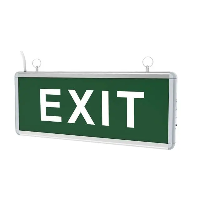 LEDTIMES Customized 1.2V 600MAH Indoor SMD LED Fire Exit Sign Emergency Lamp Low Price Wholesale Exit Sign