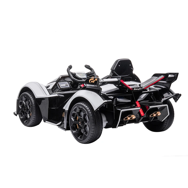 WDHL528 new official authorized models electric ride with shock absorber double door open music and light WDXC90