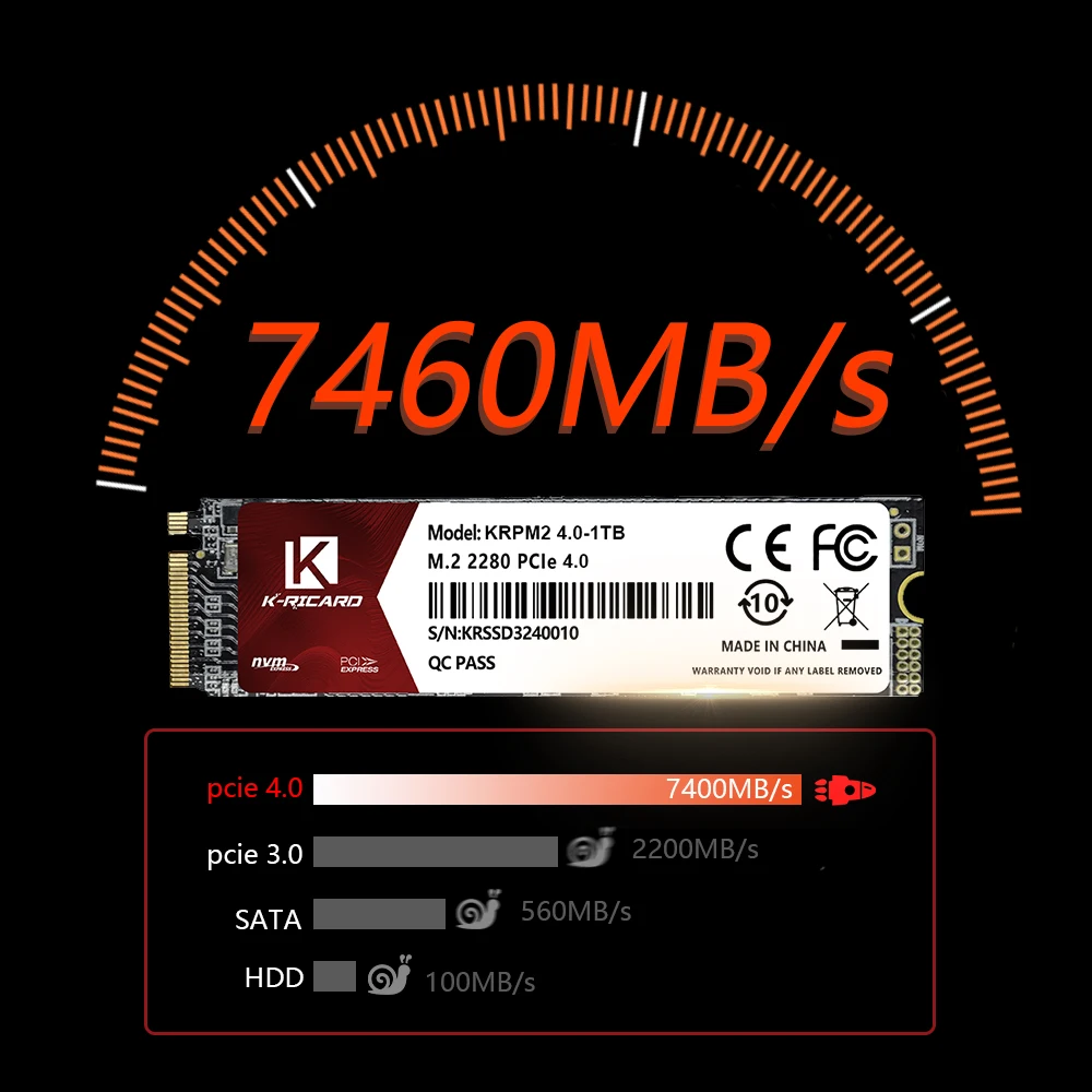 Wholesale OEM NVMe M.2 SSD Internal Solid State Hard Disk M.2 2280 PCIE4.0 SSD 512GB 1TB 2TB