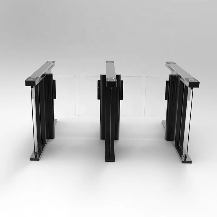 Speed Gate Turnstile Barrier Gate with Facial Recognition and NFC Access Turnstile for Gyms and Hotels