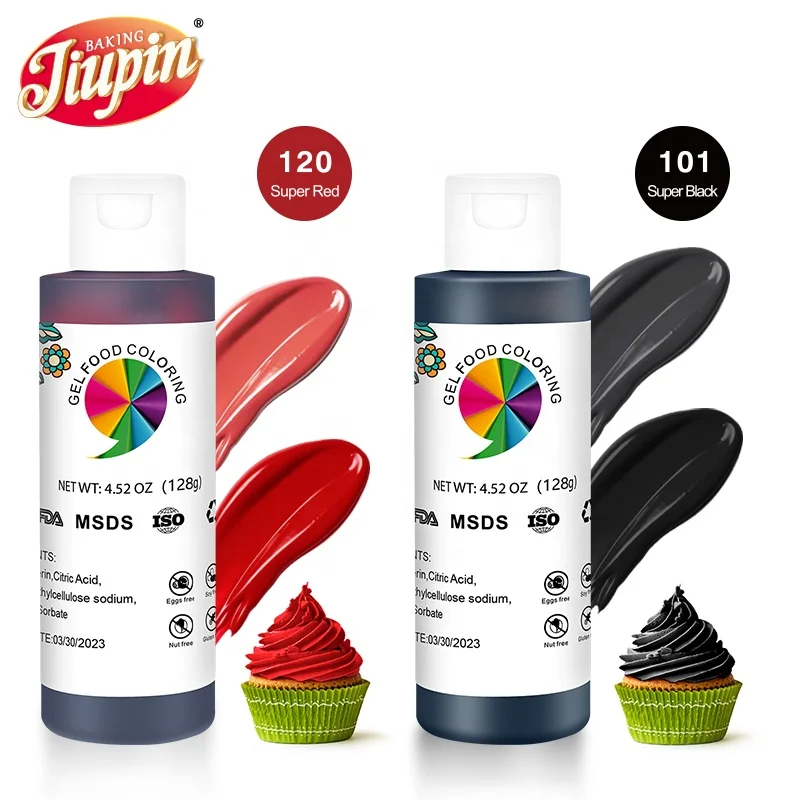 4.5 Ounce Food Coloring - Super Red Soft Gel Paste for Baking Cake Pastry Fondant