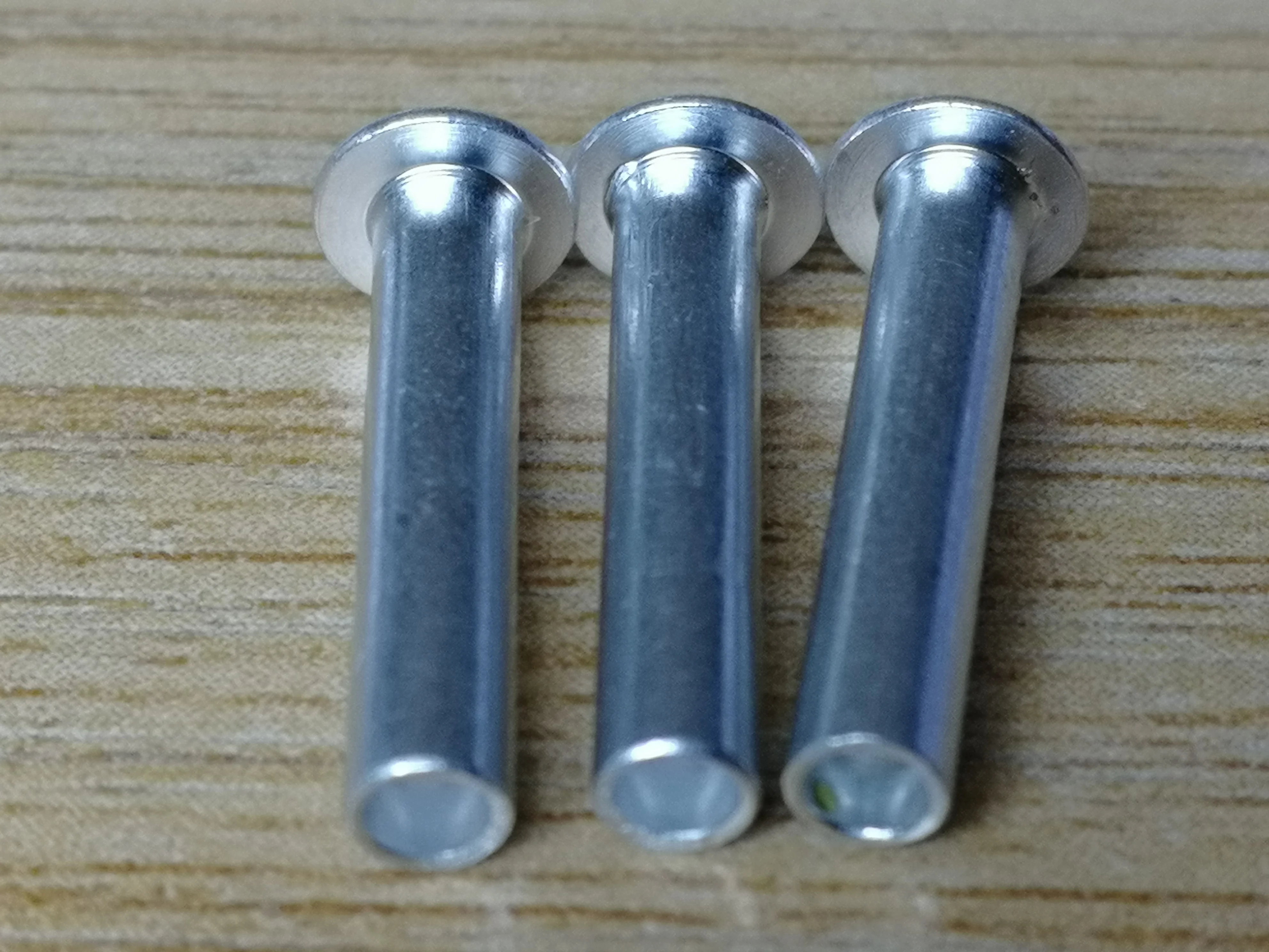 truss head semi tubular rivets