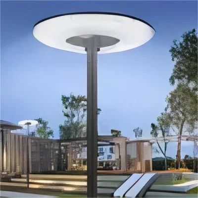 Waterproof High Pole Lawn Lamp Garden Lights Outdoor Pillar Lamps All In One Solar Street Lighting Led Solar Garden Light