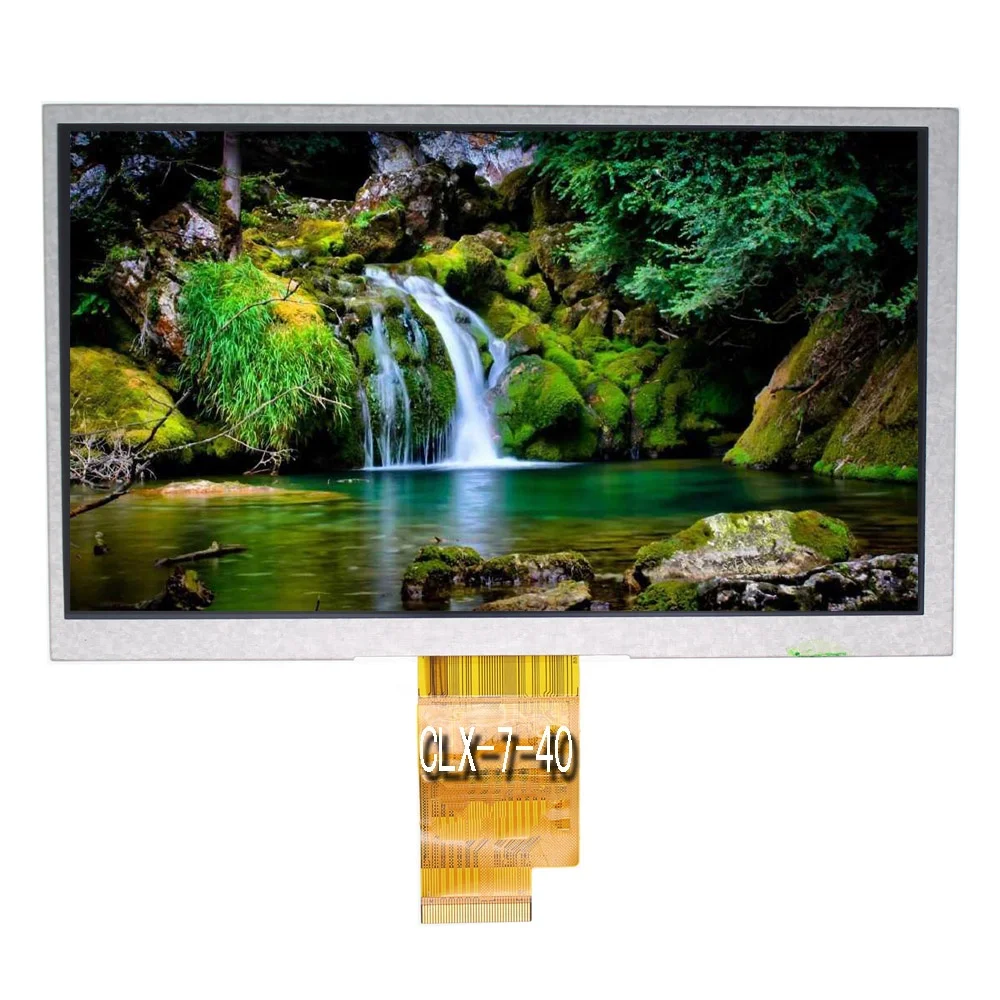 7 inch TFT LVDS 40PIN 1024x600 lcd display screen module