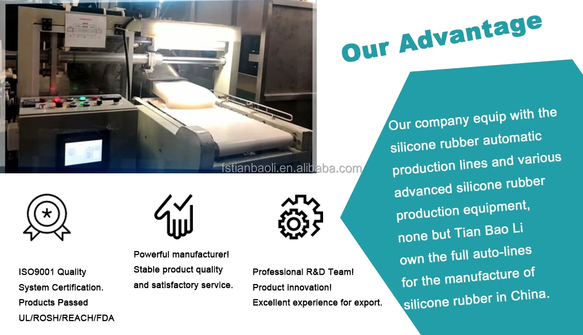 TBL-580 High Temperature Food Grade HTV Silicone Rubber Raw Material Mold Making