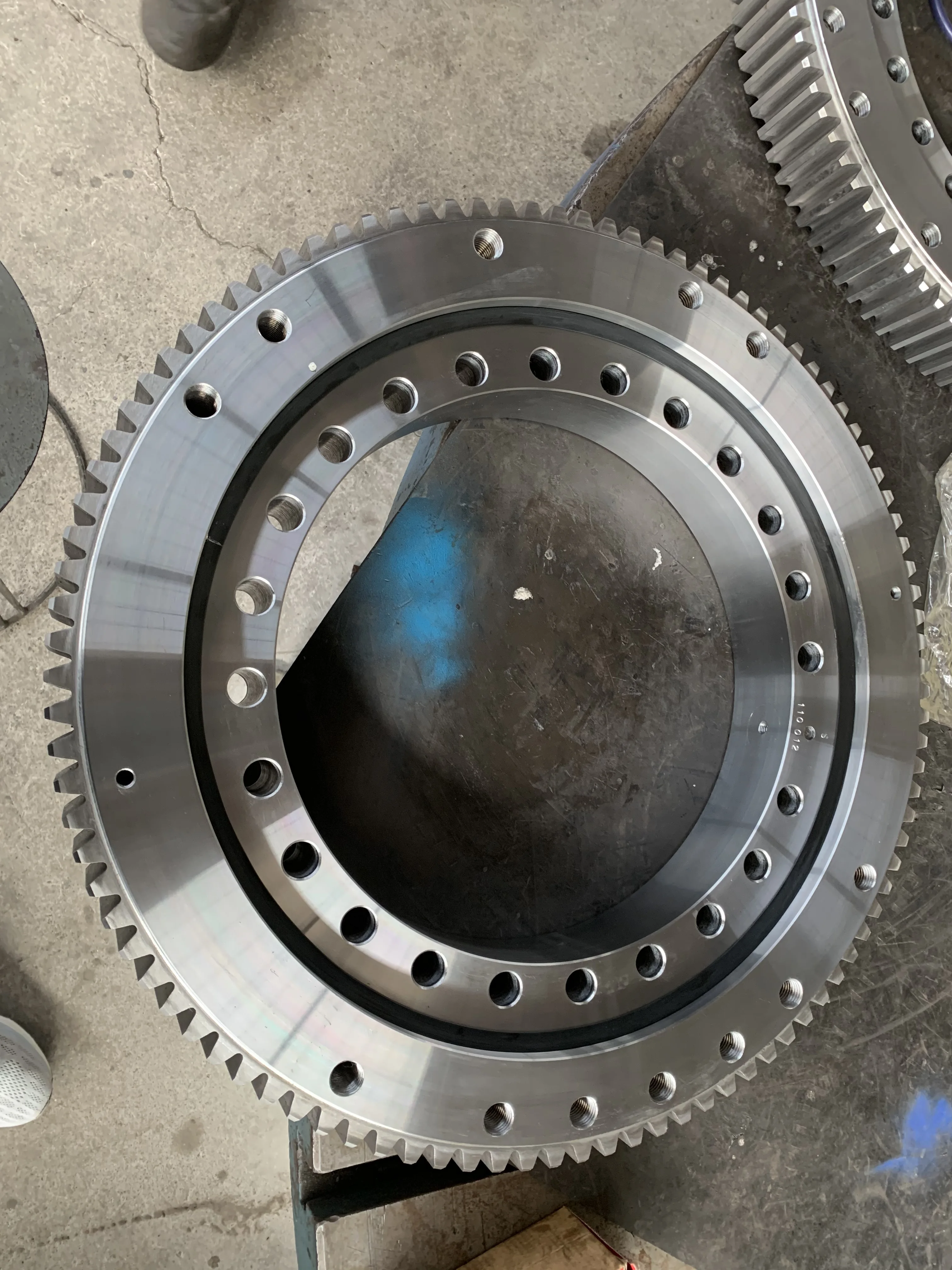 rotating gear ring joint ship parts 012.25.425 Cargo truck boom slewing bearing