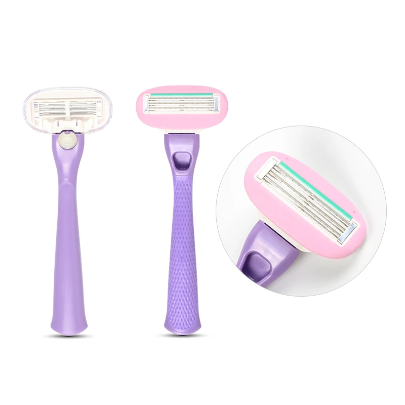 Customized Body Shaving Razor Disposable Safety Razor Portable Blade Razor For Body Bikini Underarm Shaving