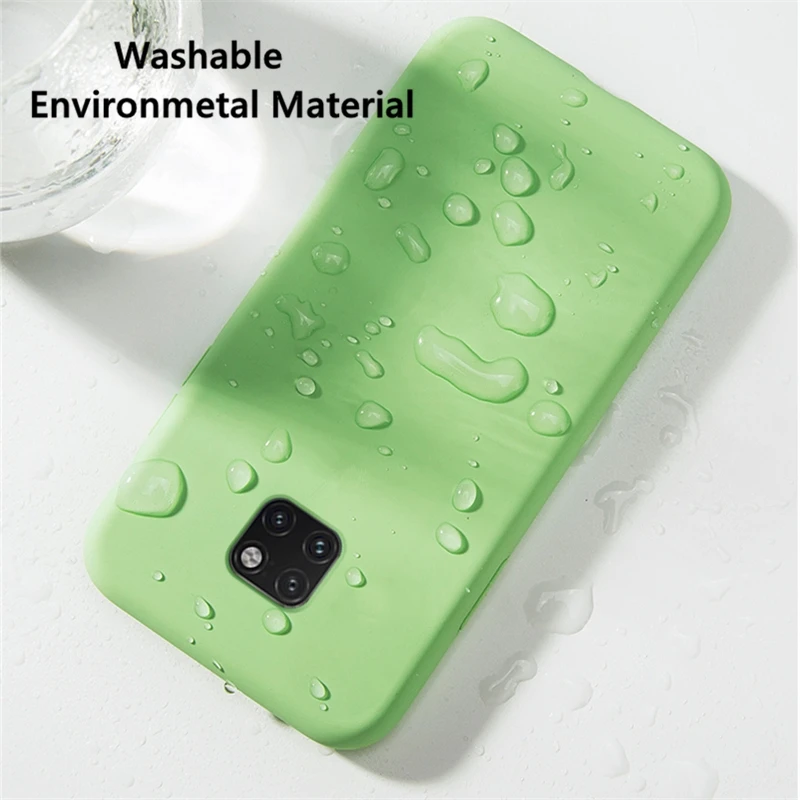 Full Cover Anti-Fingerprint Soft Liquid Silicone Phone Case For Xiaomi Redmi Note 9S 9 Pro Max Mi Note 10 Lite