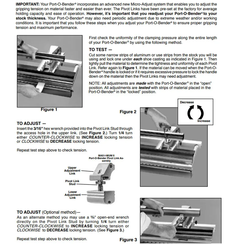 Sheet Metal Bending and Cutting tools for Roofing