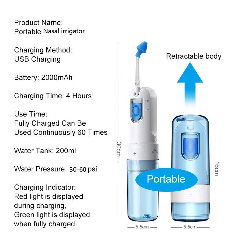 New Electric Nasal Wash Irrigation Device