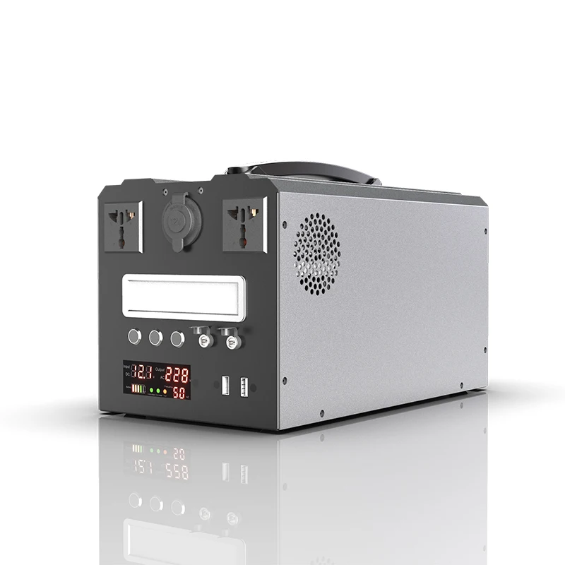 Portable Solar Power station Lithium ion Battery 220V 1000W 2000W Solar Generator For Outdoor Camping and Home Solar System
