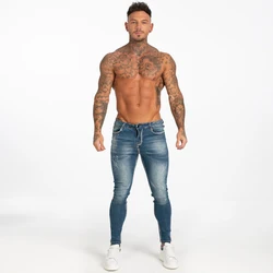 Custom Stretch New Design Denim Jean Pant Torn Jeans For Men