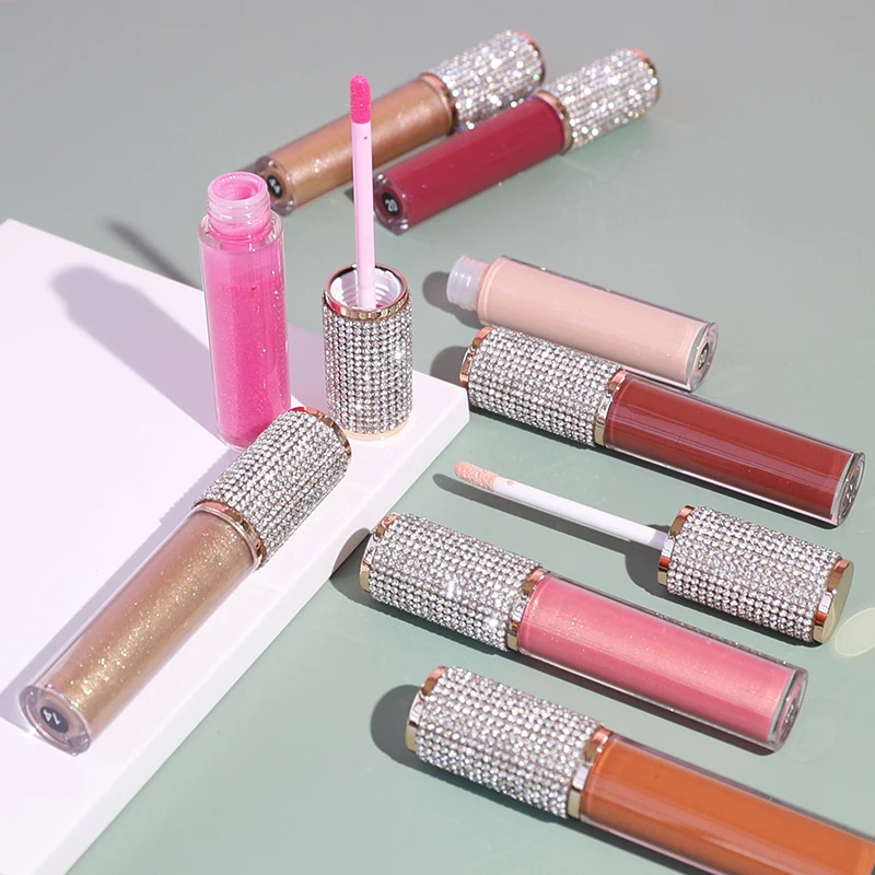 Christmas MiniMoisturizing Girl Chinese Makeup Brands Pastel Empty Green Small  Liquid Lipstick Container Tubes Raw Materials