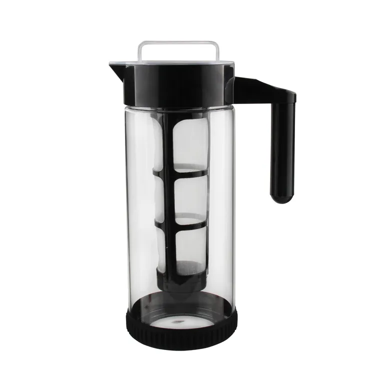 1300ml Christmas Promotion Tableware Gift BPA free Unique Cold Brew Mason Jar Iced Coffee Tea Maker With Infuser