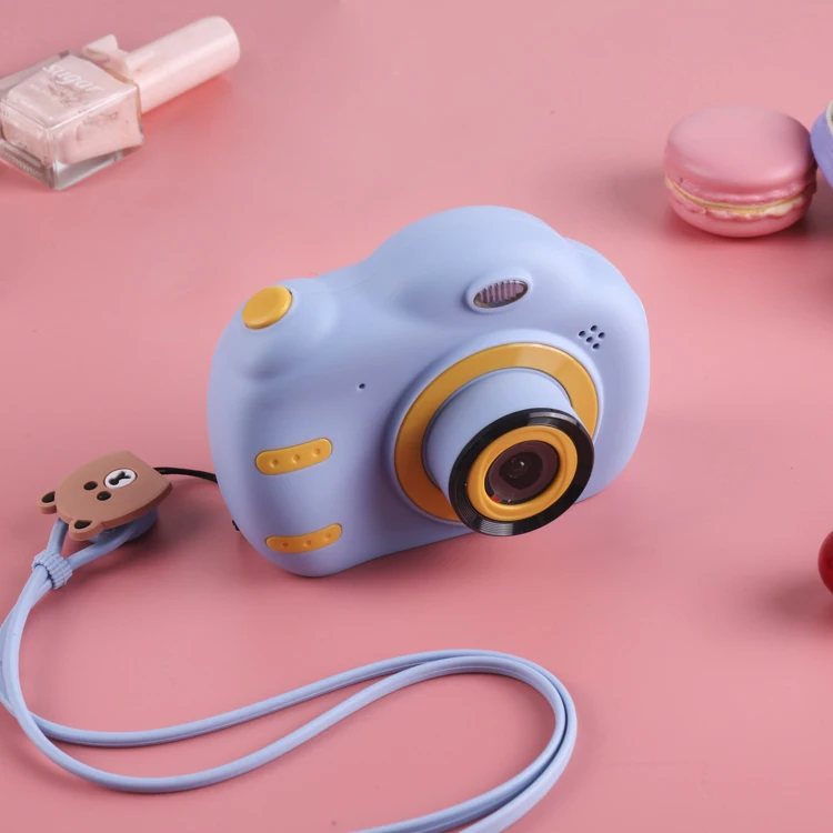 front and rear 1800W dual lens 32GB memory card 2.4 inch LED flash kids camera gift sets for children