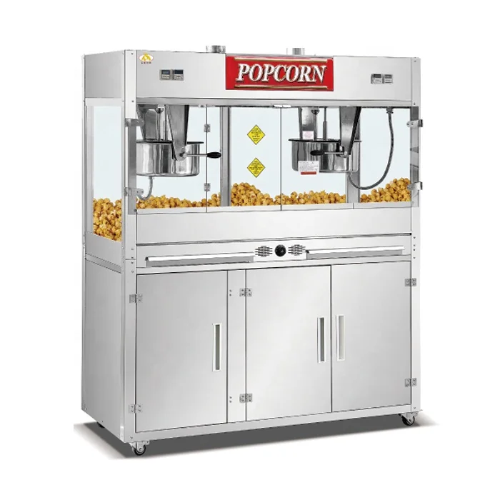 Коммерческая вертикальная автоматическая машина для попкорна Foodsense 16 унций