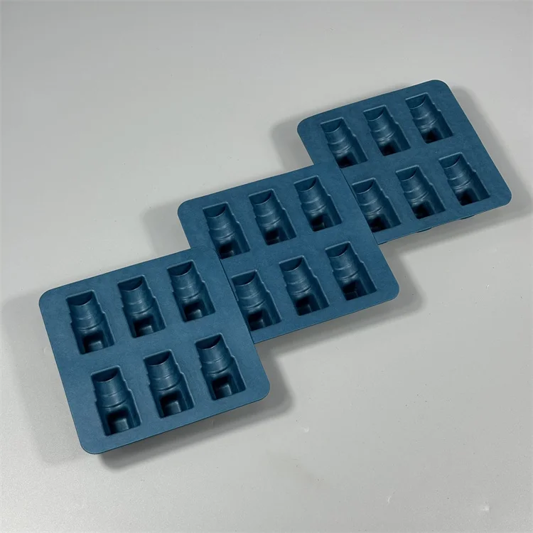 BonitoPak Biodegradable Wet Press Molded Pulp Inserts Packaging Tray for Cosmetics