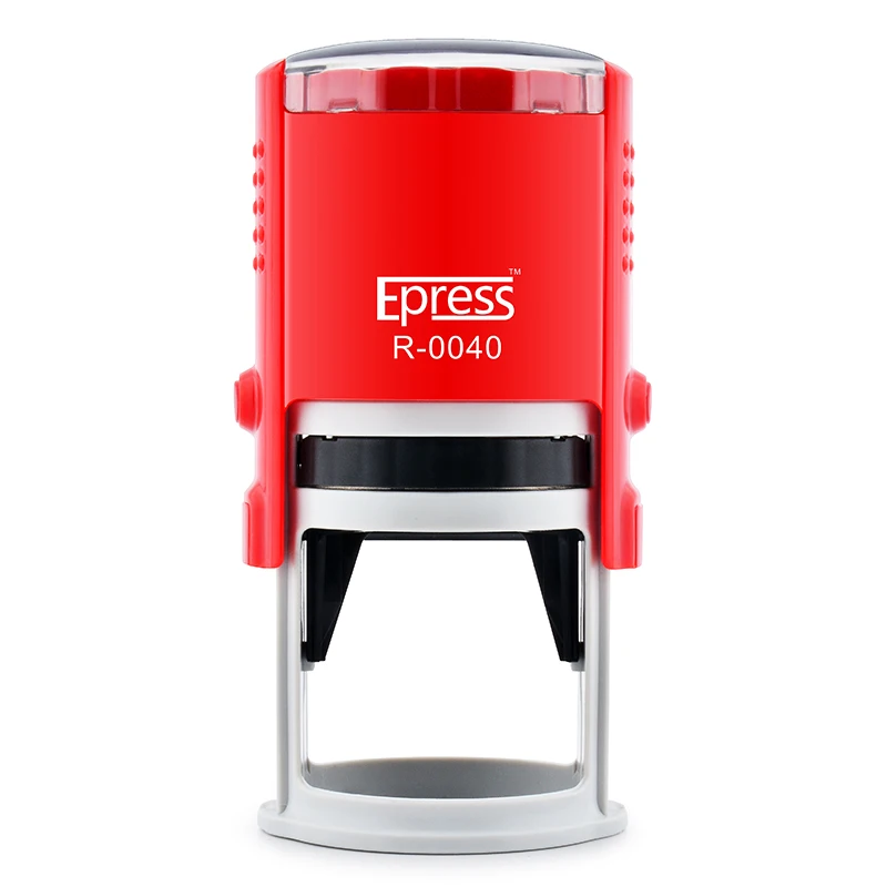 Dia 40mm stamp Round Self Inking rubber Stamp