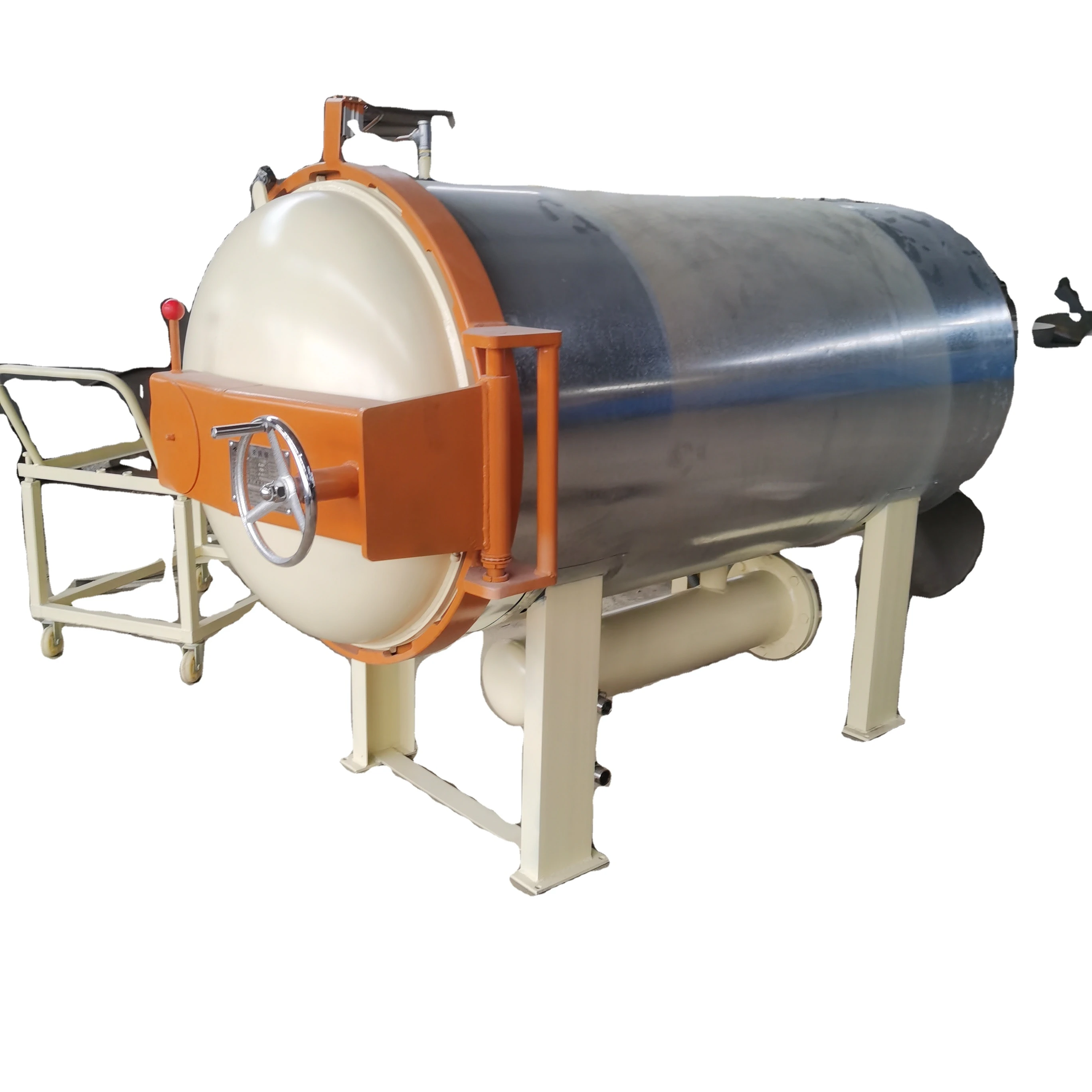 ZHONGNUO 300L Mushroom Grain Spawn and Sawdust Bag Sterilizer Autoclave